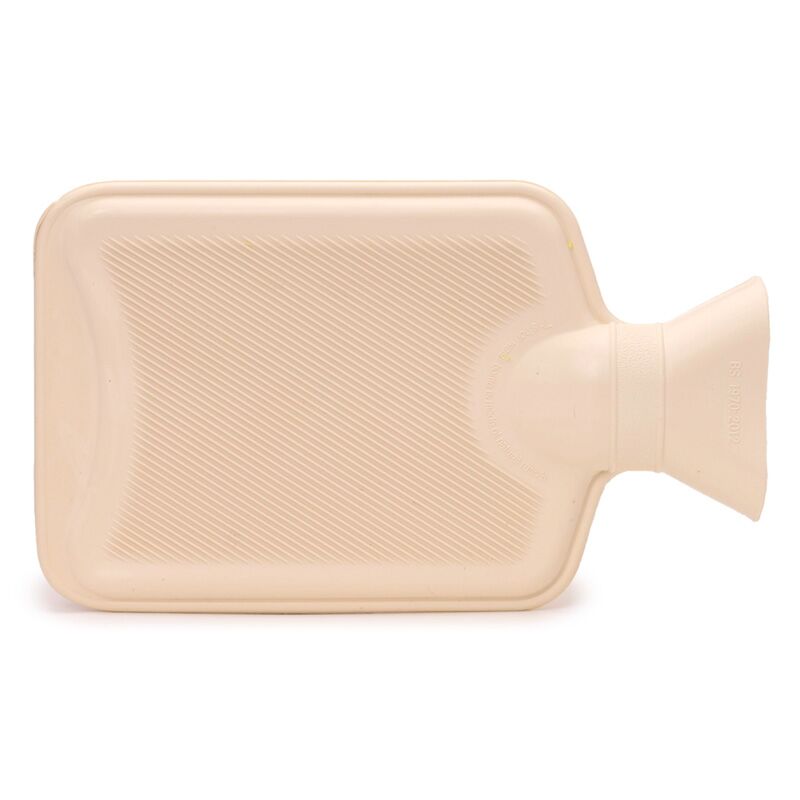 Hommel warmwaterkruik 650ml pluche schoffels