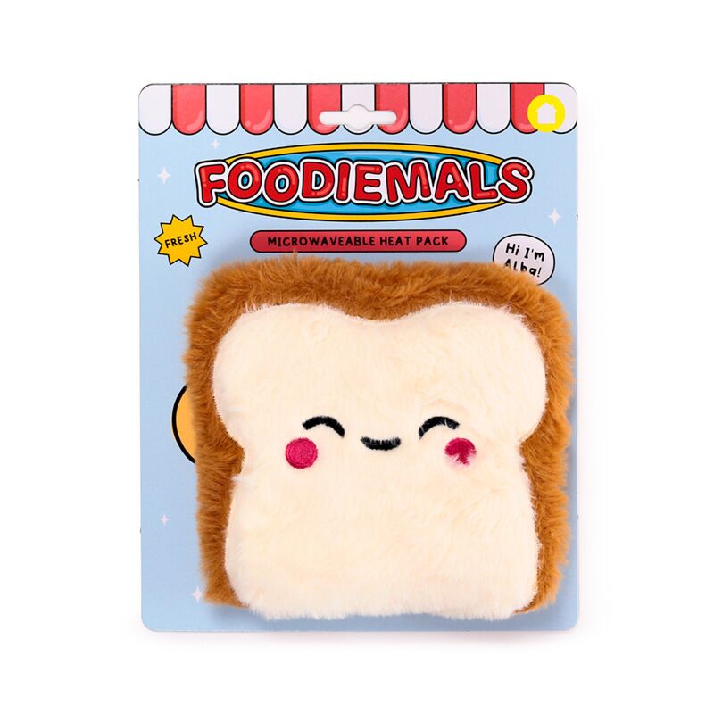 Toast foodiemals pluche heatpack lavendel tarwe