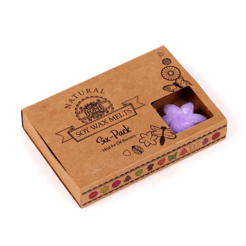 Lavendelvelden set van 6 waxmelts