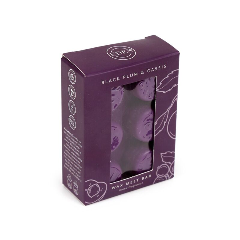 Eden set van 6 waxmelts pruim cassis