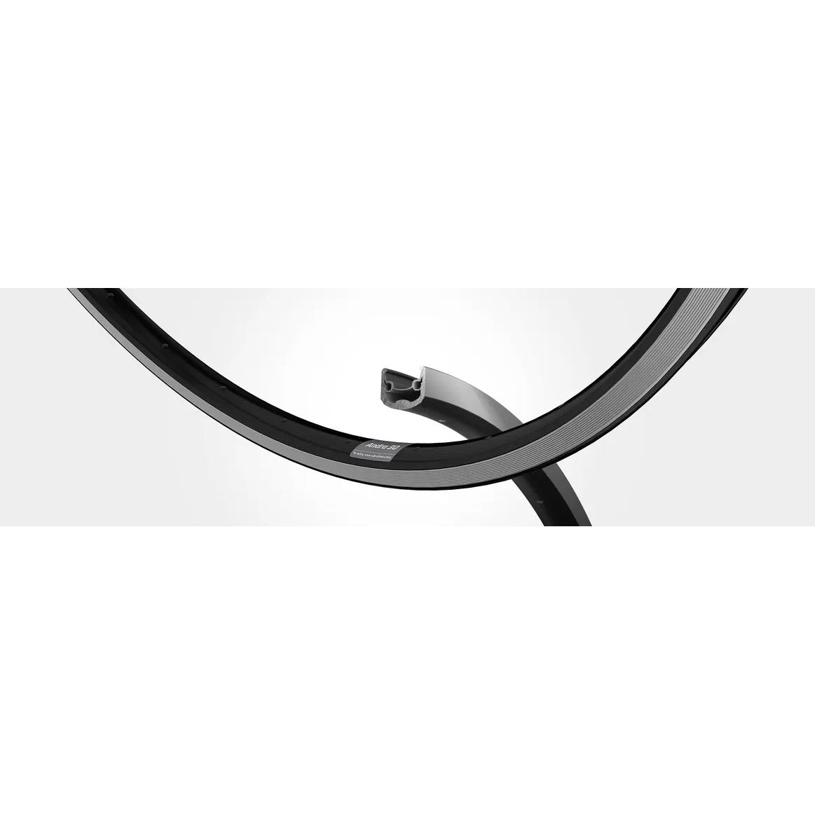 Jante 28 Rigida Andra-30 36g noir