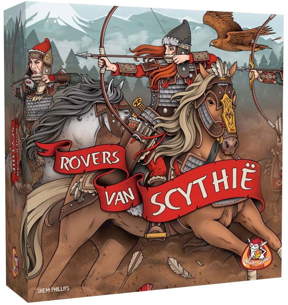 White goblin games rovers van scythië bordspel (nederlands, 1-4 spelers, 60 minuten, vanaf 12 jaar)