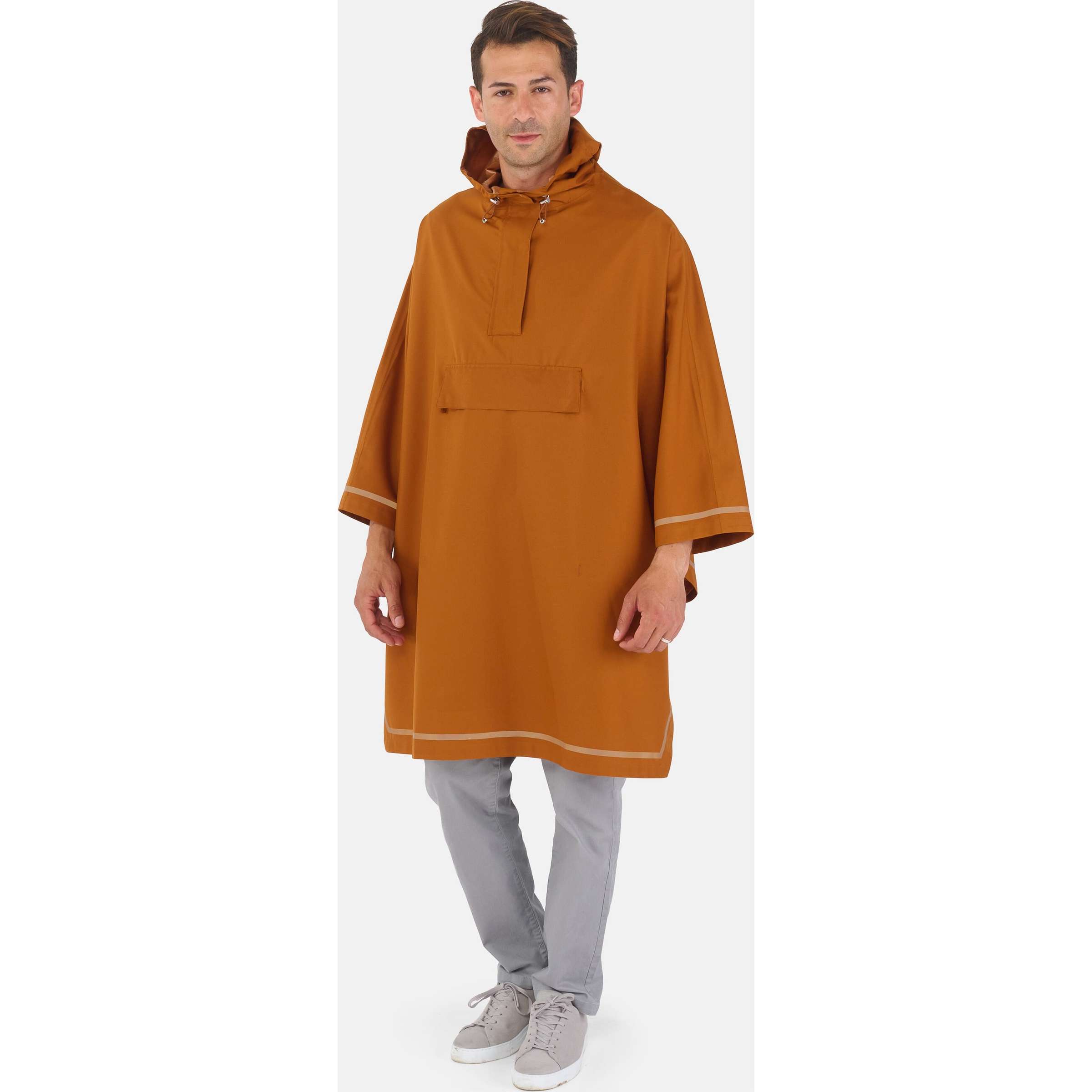 Weathergoods Zweden poncho imbris koper sm