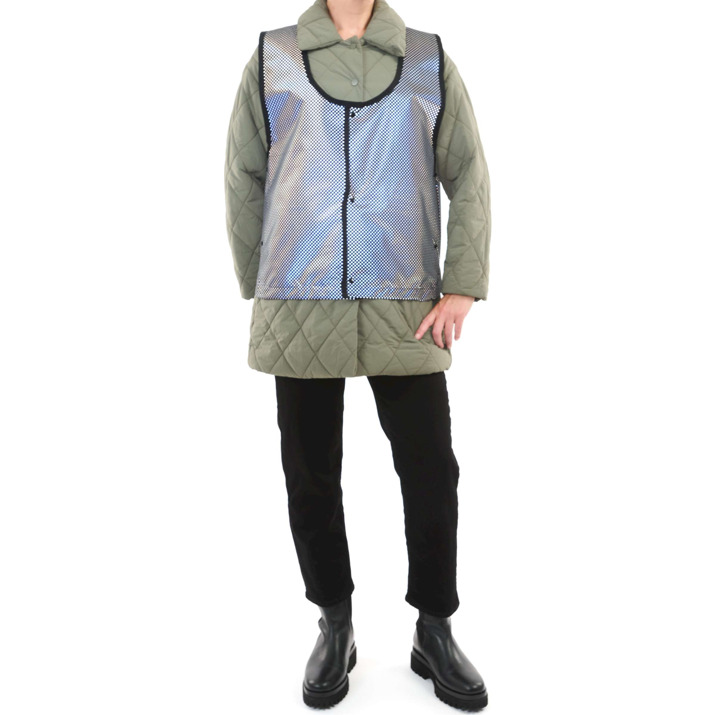 Weathergoods Zweden reflecterend vest luna dot