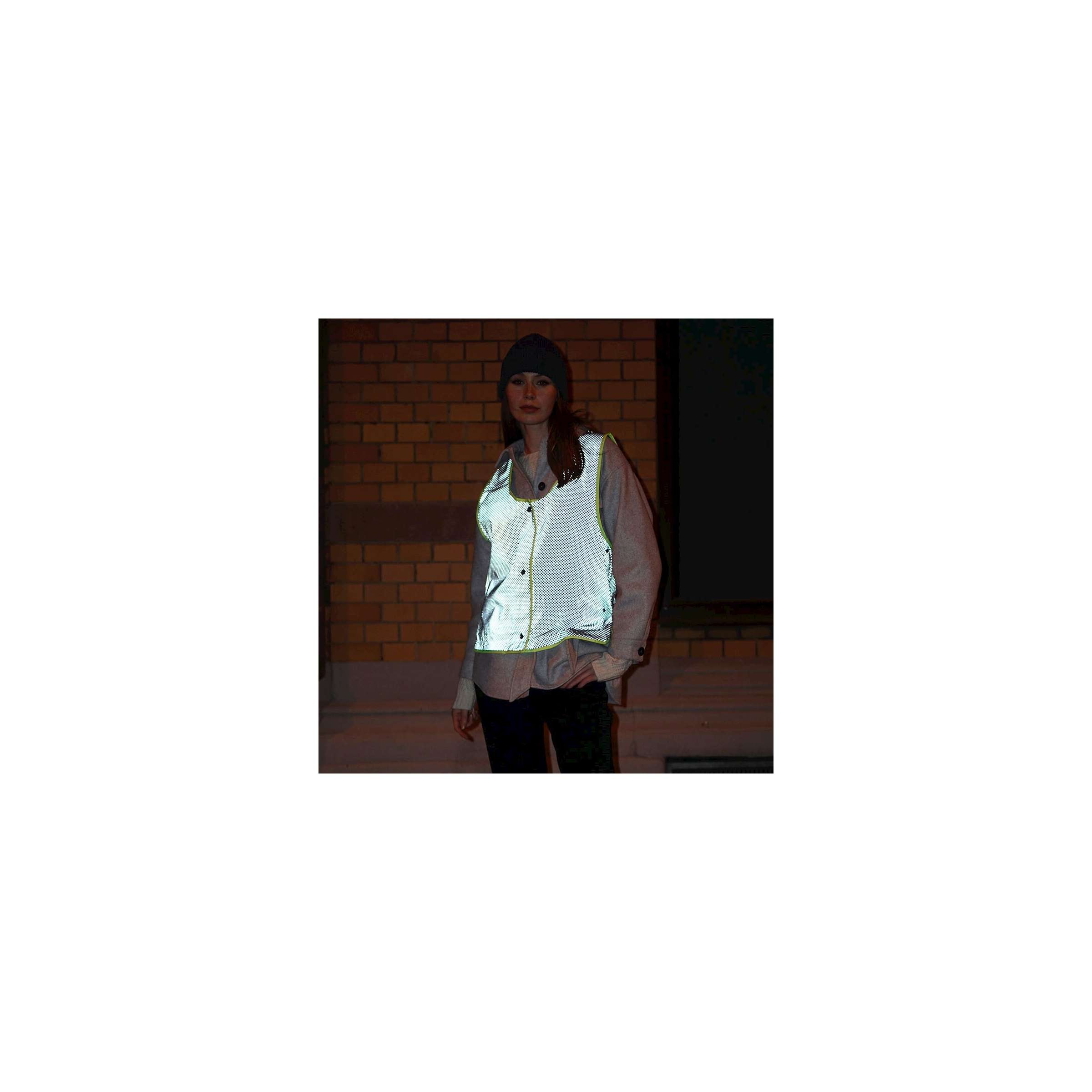 Weathergoods Zweden reflecterend vest luna dot