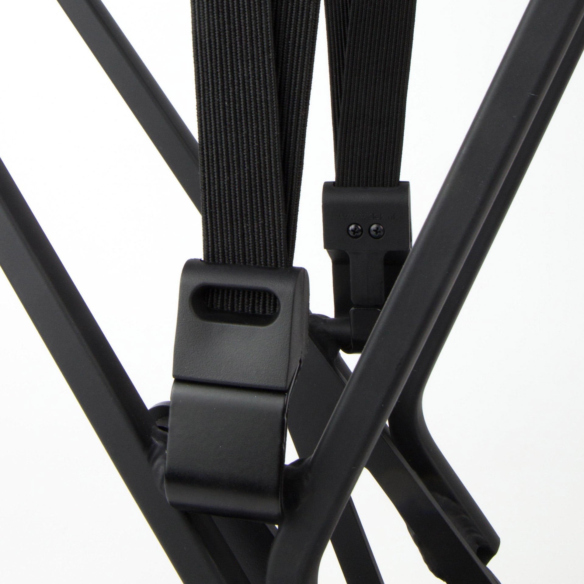 Widek SUV veiligheidsbinder 24mm met zwarte stalen haak steengrijs zwart