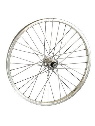 Hh achterwiel 20x1.75 zwart enkevoudig freewheel