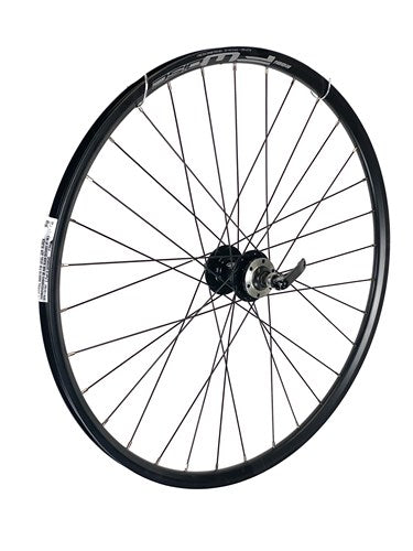 Roue avant 26x1,75 frein à disque noir 6 trous