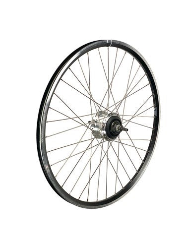 Exus rear wheel 26x1.75 strong black n 7 roller brake 13