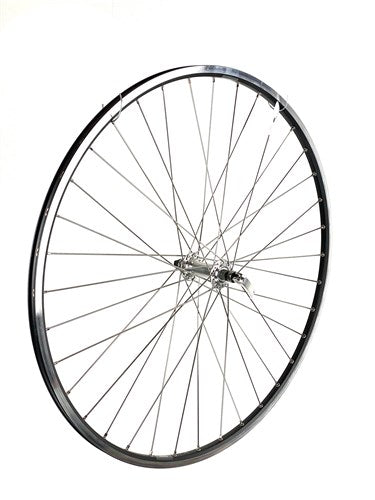 Roue avant 28 pouces racing black dropout rim brake