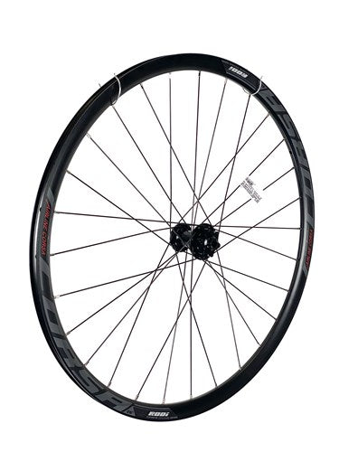 Roue avant 28 pouces race black corsa frein à disque 6 trous ta12 20 sp