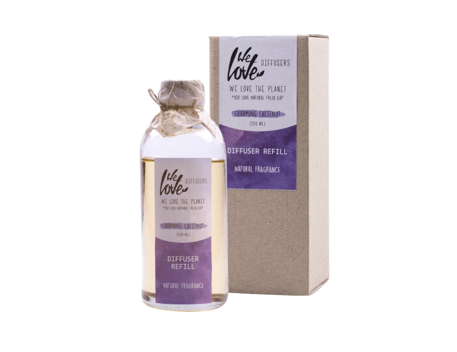 We Love The Planet Navulling Diffuser Charmante Kastanje 200ml