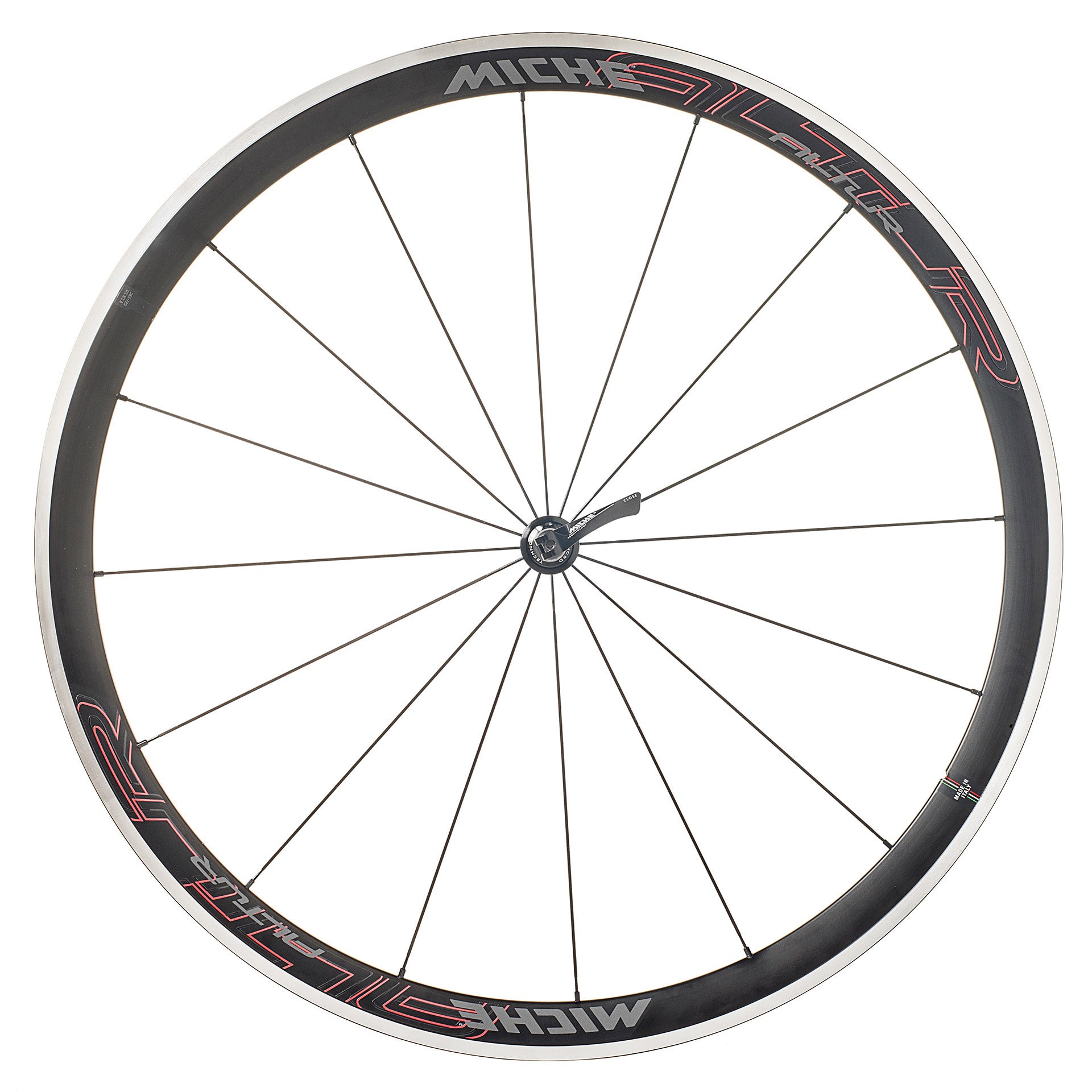 Paire de roues Miche Altur 10V 11V Shimano Alu 16+24H (fil)