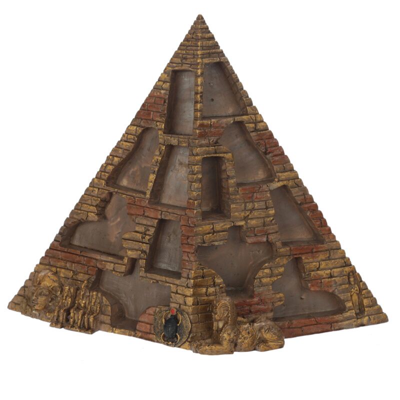 Egyptische piramide verzamelwereld display