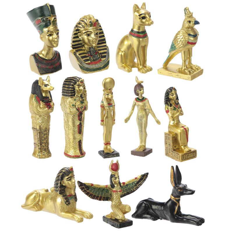 Egyptische piramide verzamelaars miniatuur beeldjes