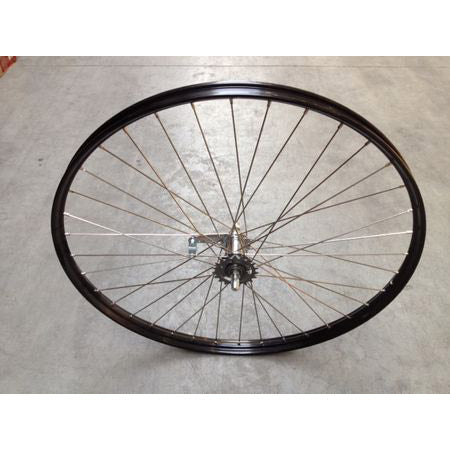 Roland achterwiel 28-15 8-13 8 622 remnaaf shimano alu zwart