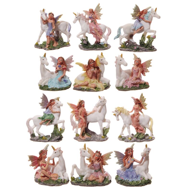 Feeën eenhoorn verzamelaars miniatuur beeldjes