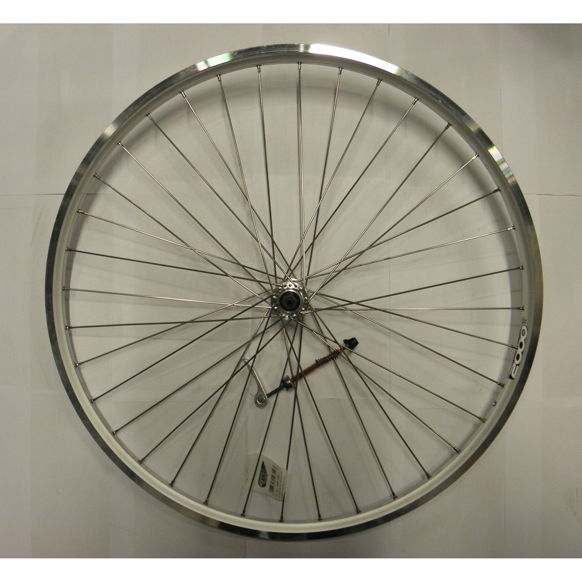 Voorwiel 28-15 8-13 8 622 uitval zac-2000 13 RVS zilver