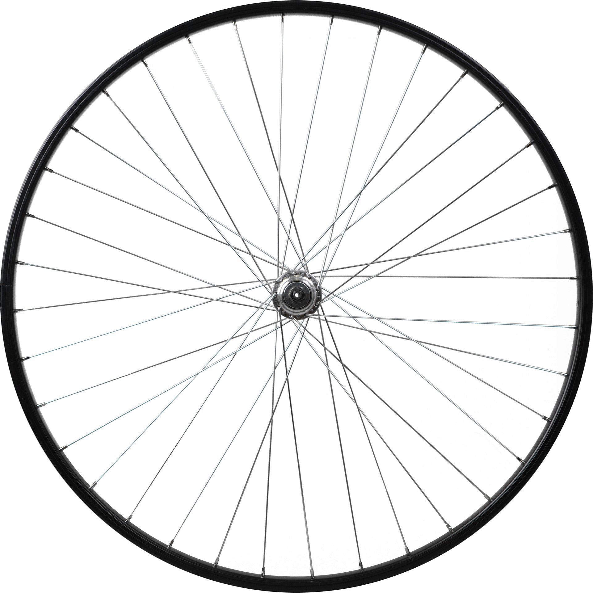Achterwiel Paraflex Hybride 28 inch velgrem aluminium zwart