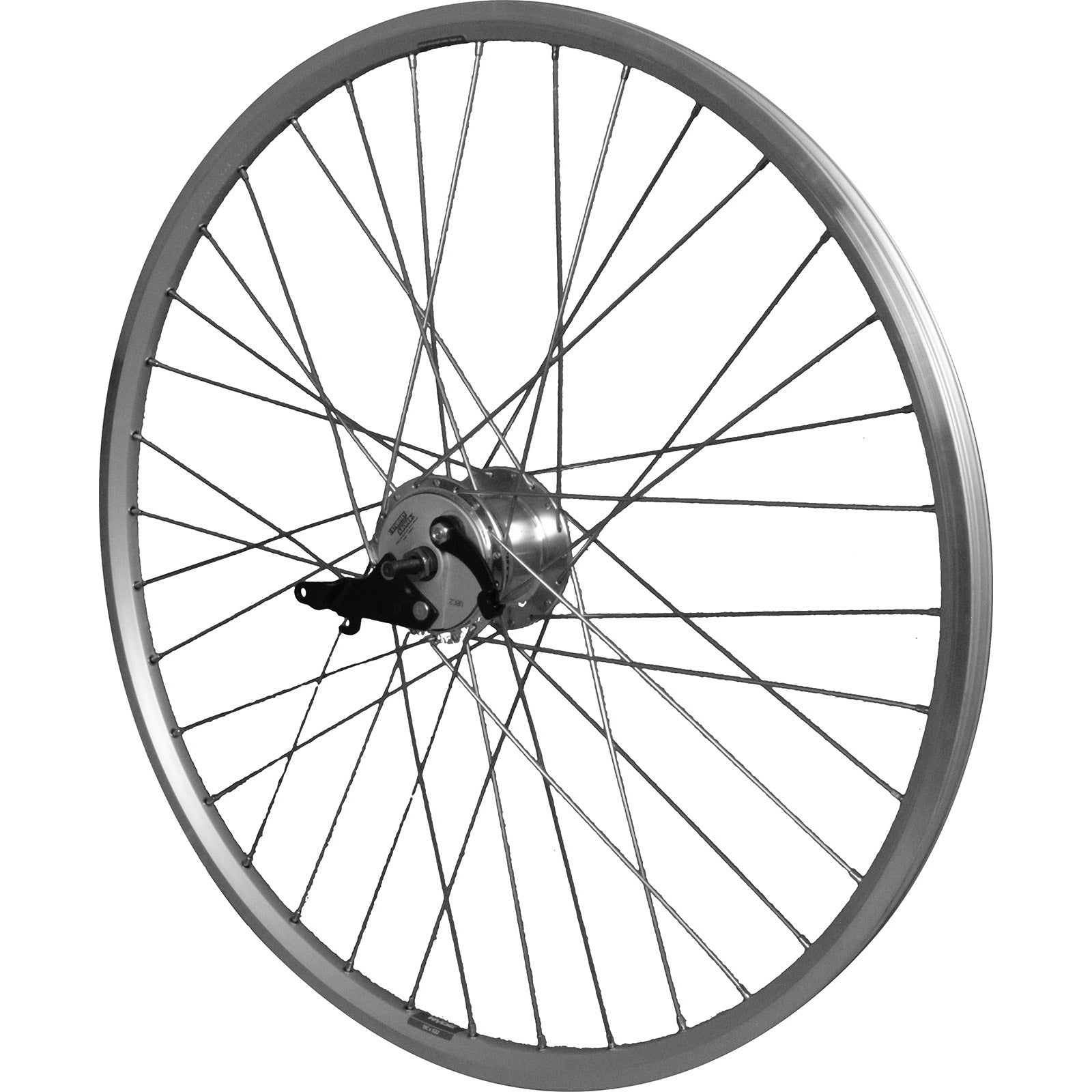 Roue arrière 28 tambour 3V X-RD3 moyeu 70mm alu ZAC2000