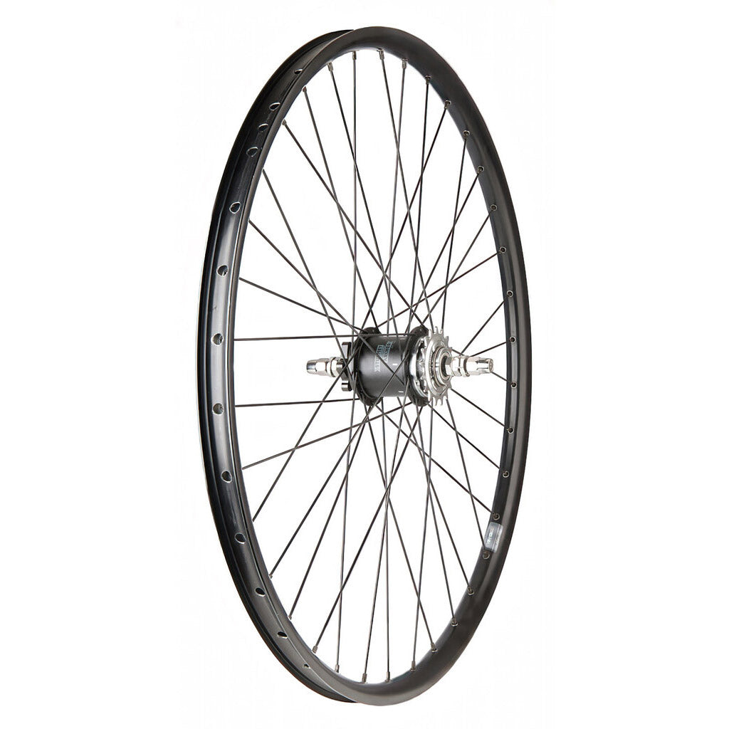 Roland achterwiel 28 36g a2k dw velg vrijloop zwart