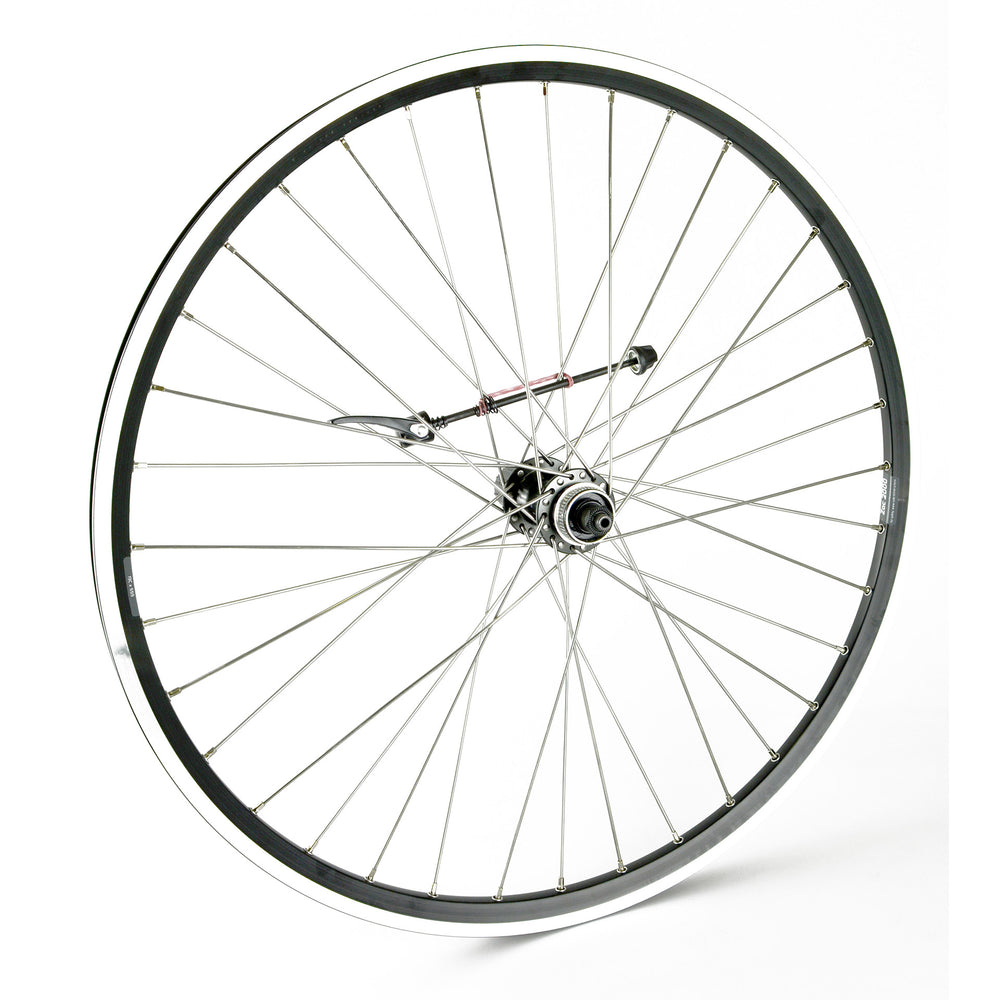 Achterwiel 26-1.75 559 Deore 9V ZAC2000 zwart RVS sp Schijf
