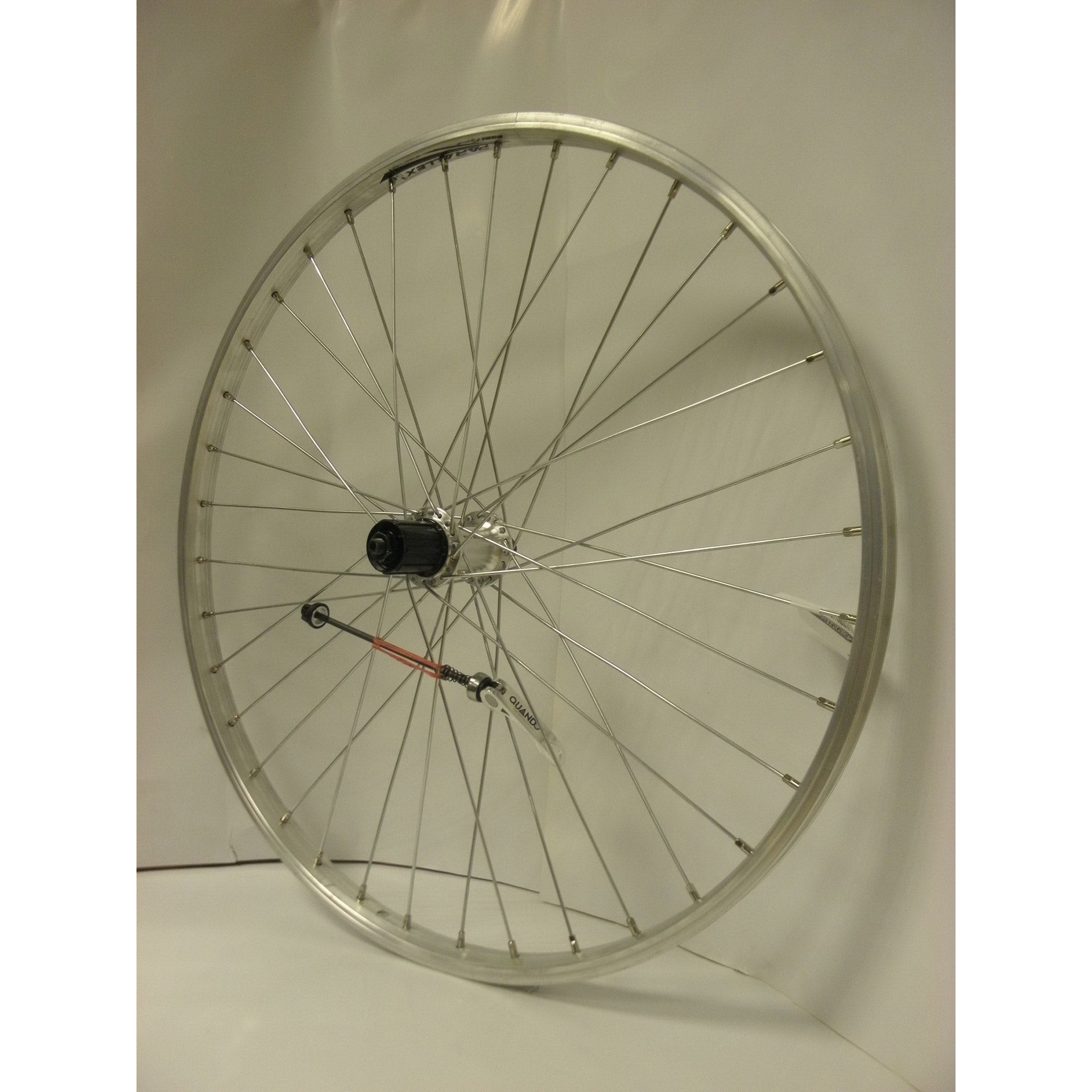 Roland achterwiel 26-1.75 559 8v cass uitval alu velg paralex zilver