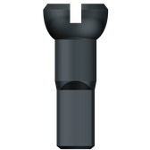 Sapim spaaknippel polyax spoke nipple polyax 12mm black