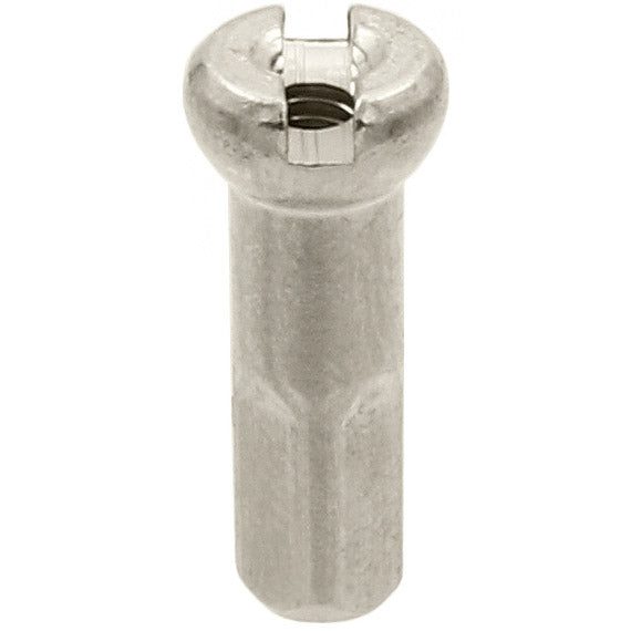 Sapim spaaknippel 14 polyax 14mm zilver messing (100st)