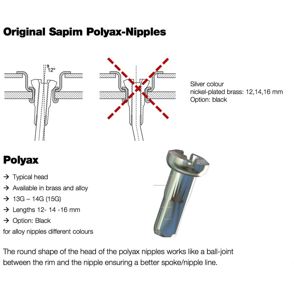 Sapim nippel velg 14 voor spaak 13 werkplaats (100)