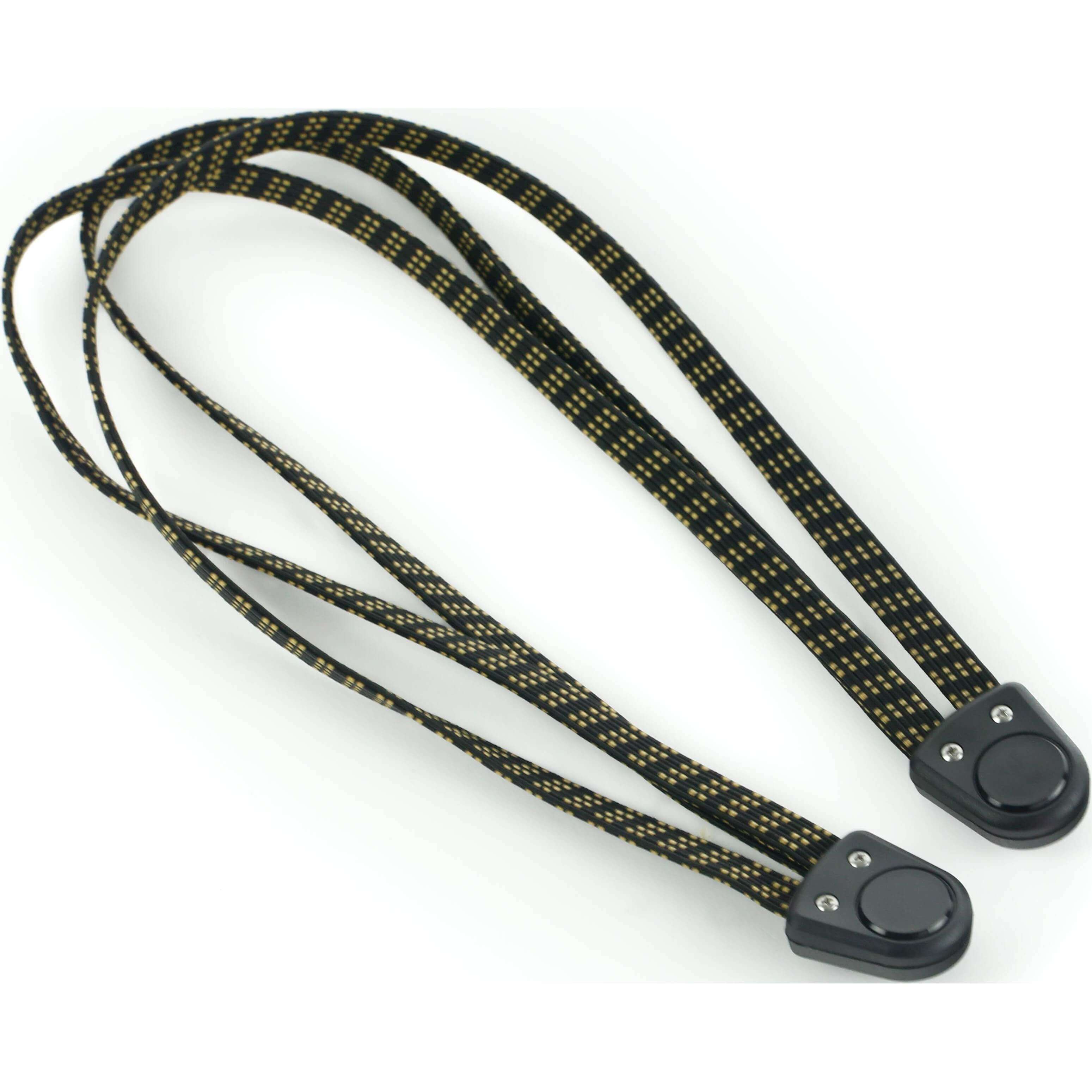 Luggage strap City Tour 26 28 inch black gold