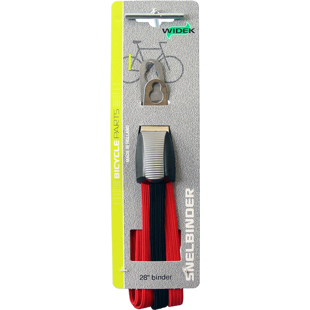 Widek 003913 classeur trio city support inox rouge noir sur carte