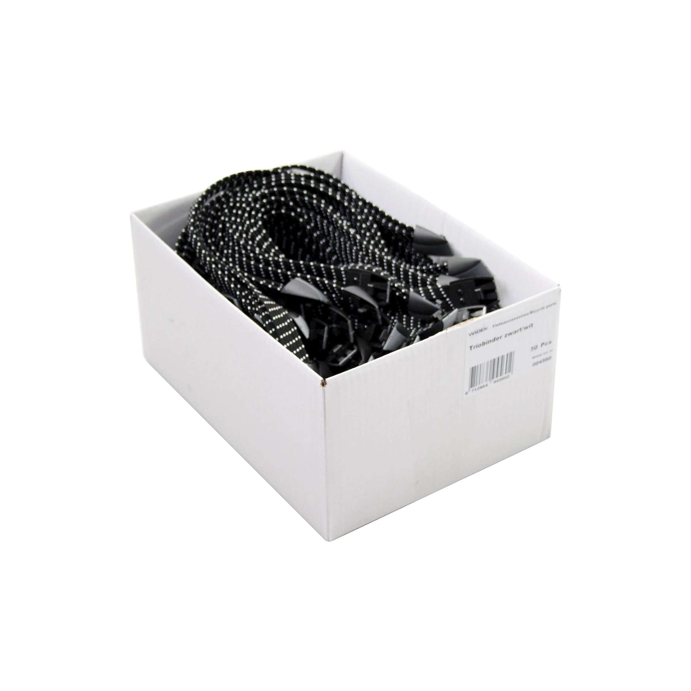 Widek doos triobinder uni bev zwart wit (50)