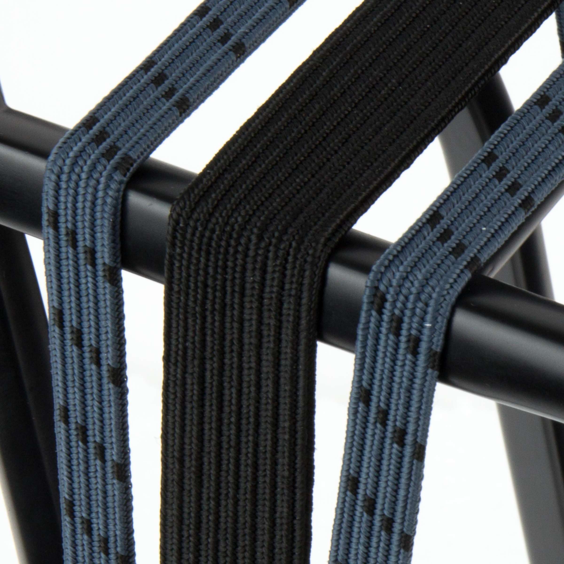 Qibbel widek triobinder oog met haak 24+2x12mm zwart blauwgrijs