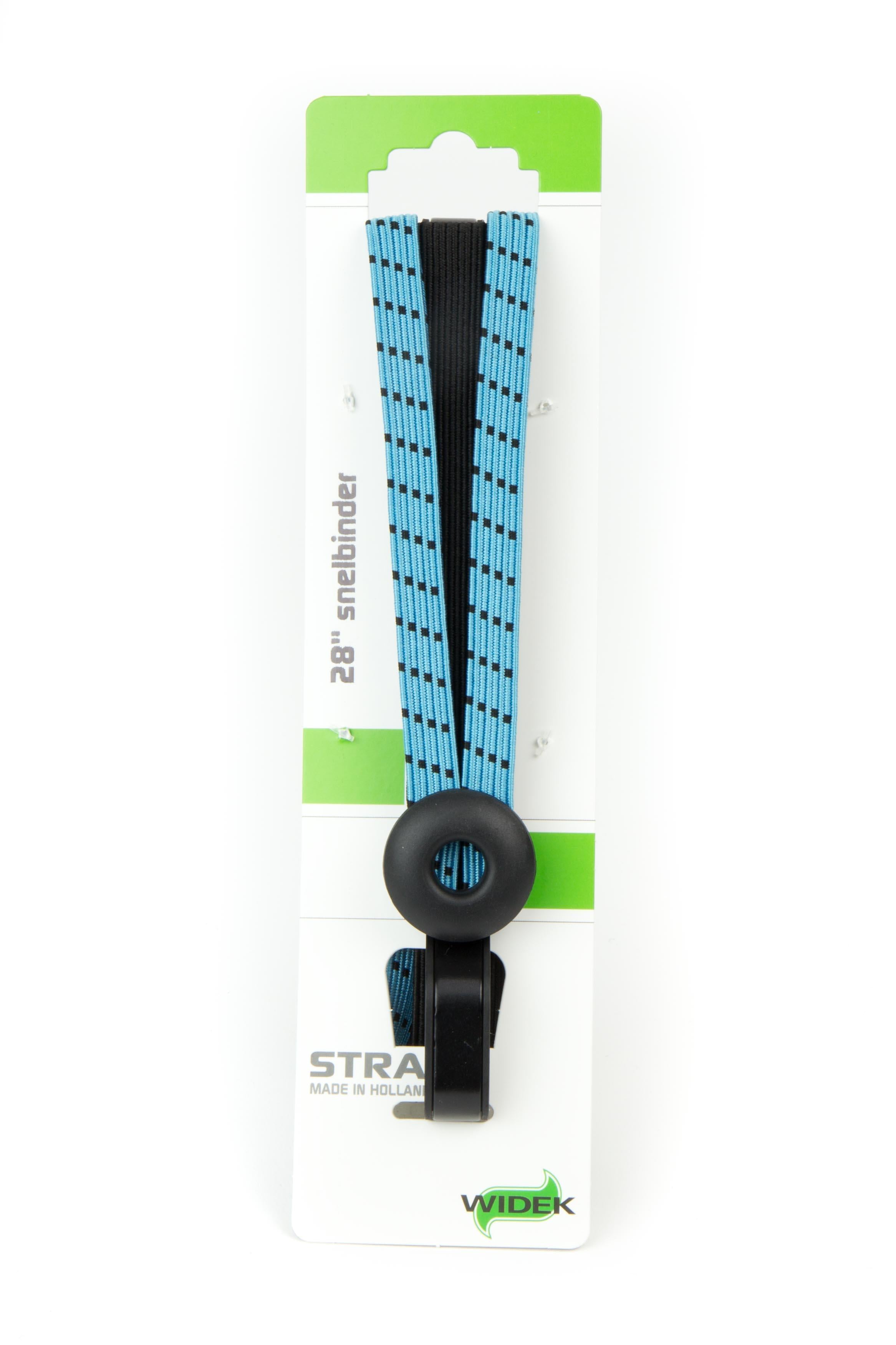 Qibbel widek triobinder oog met haak 24+2x12mm zwart babyblauw