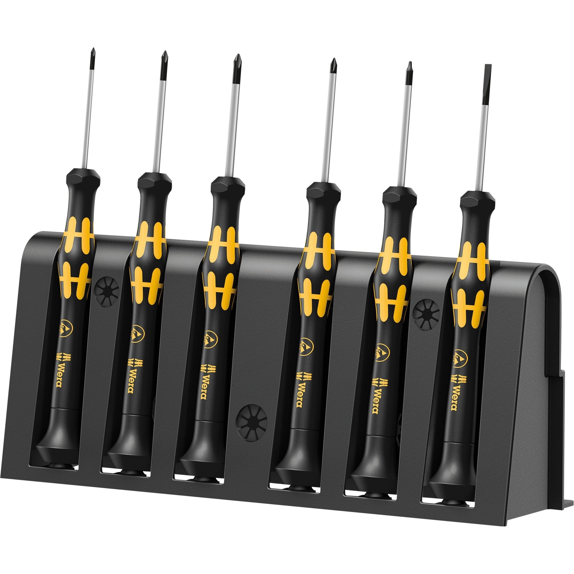 Wera 1550 6 ESD Elektronica Schroevendraaiers + houder