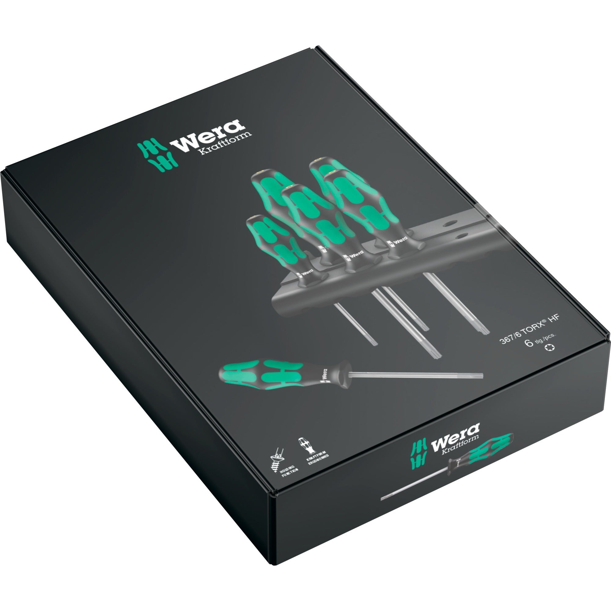 Wera 367 6 TORX HF-schroevendraaierset Kraftform Plus+