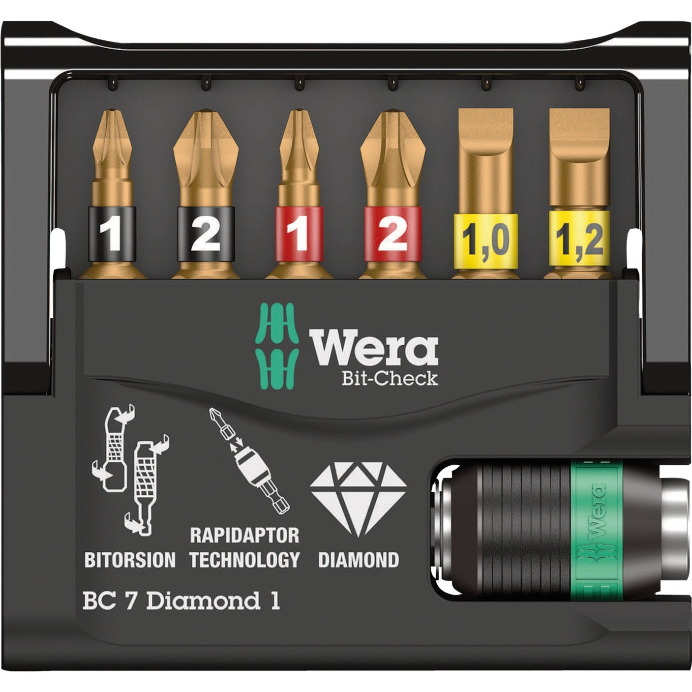 Wera Bit-Check 7 Diamant 1