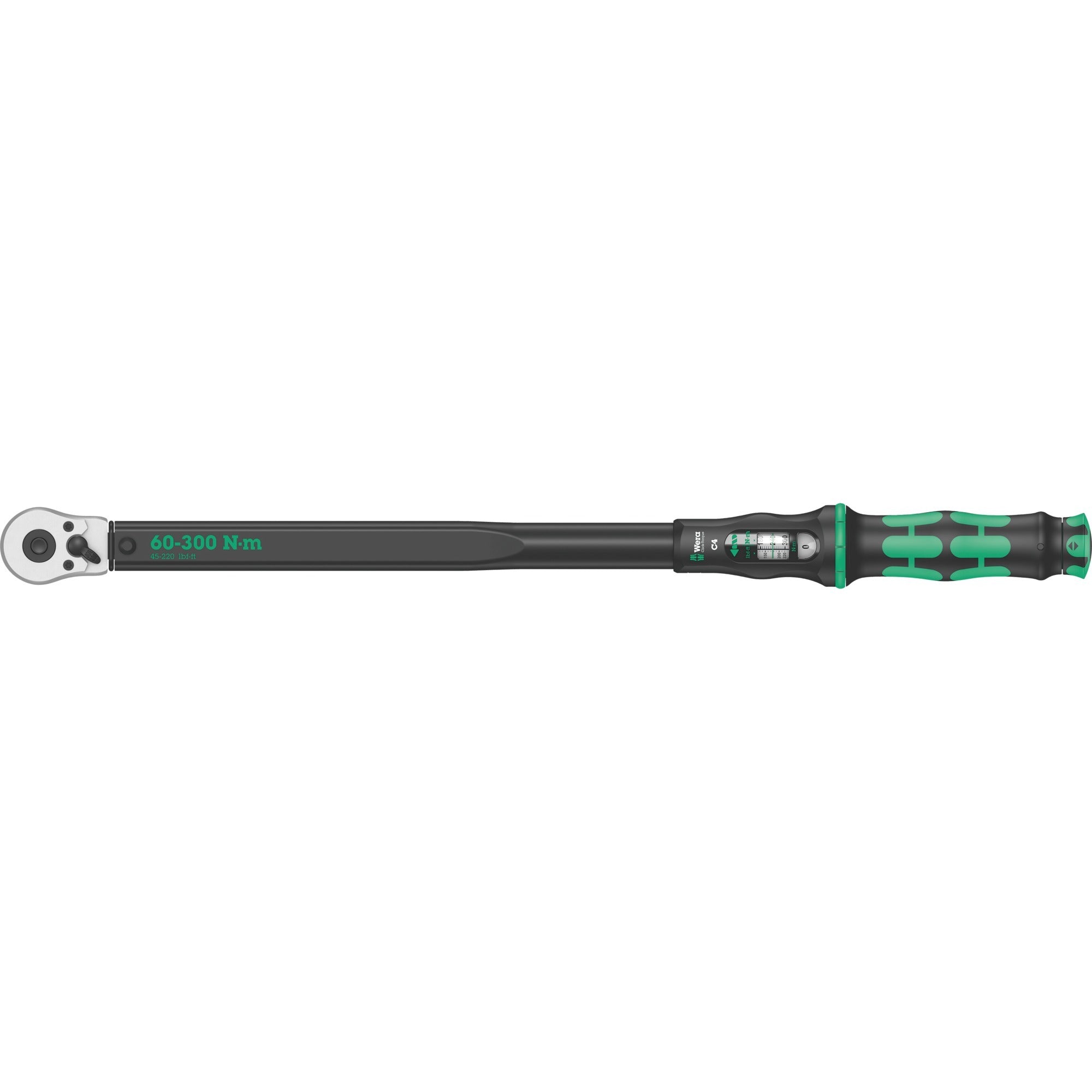 Wera Click-Torque C4 draaimomentsleutel met omschakelra