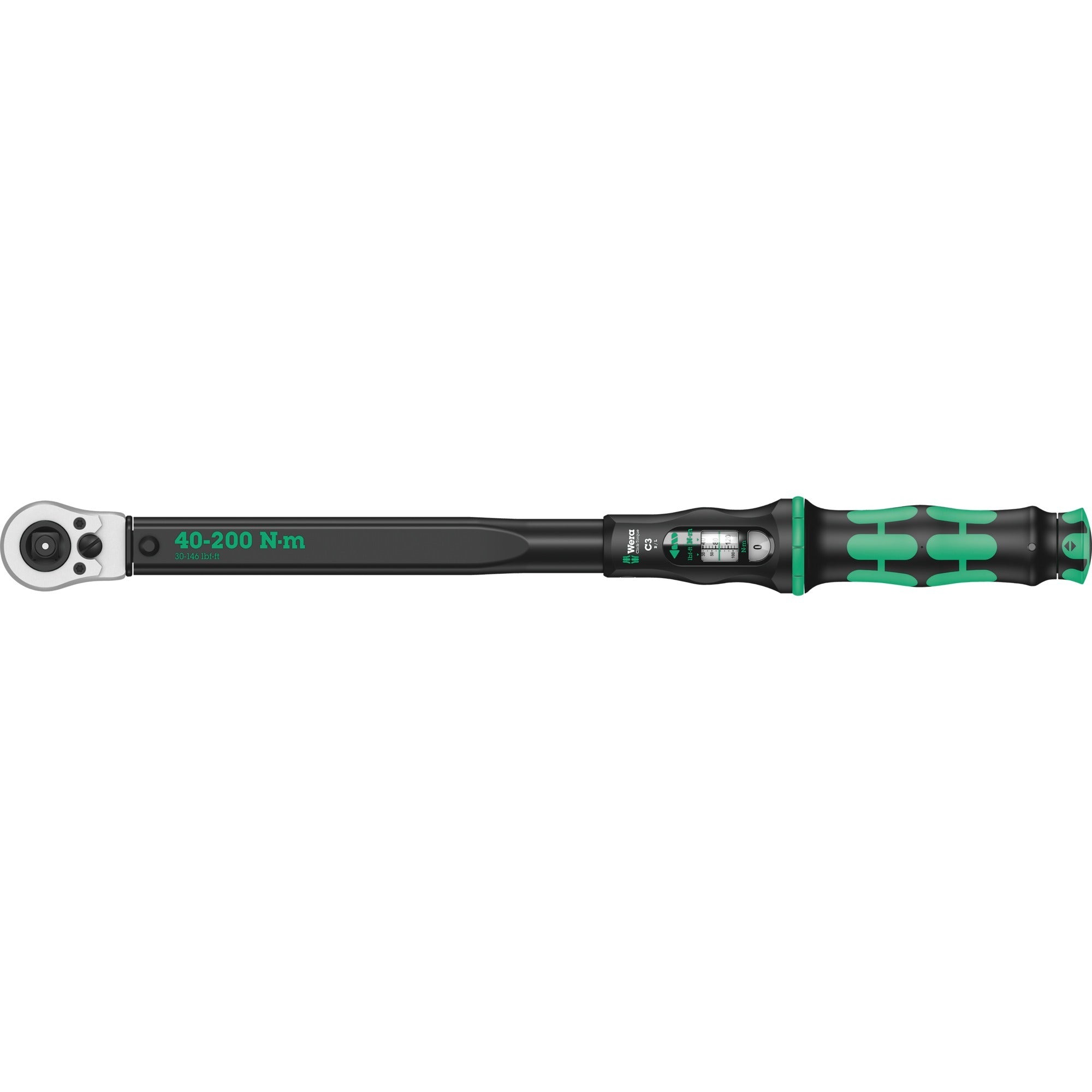 Wera Click-Torque C 3 Push RL verstelbare draaimomentsl