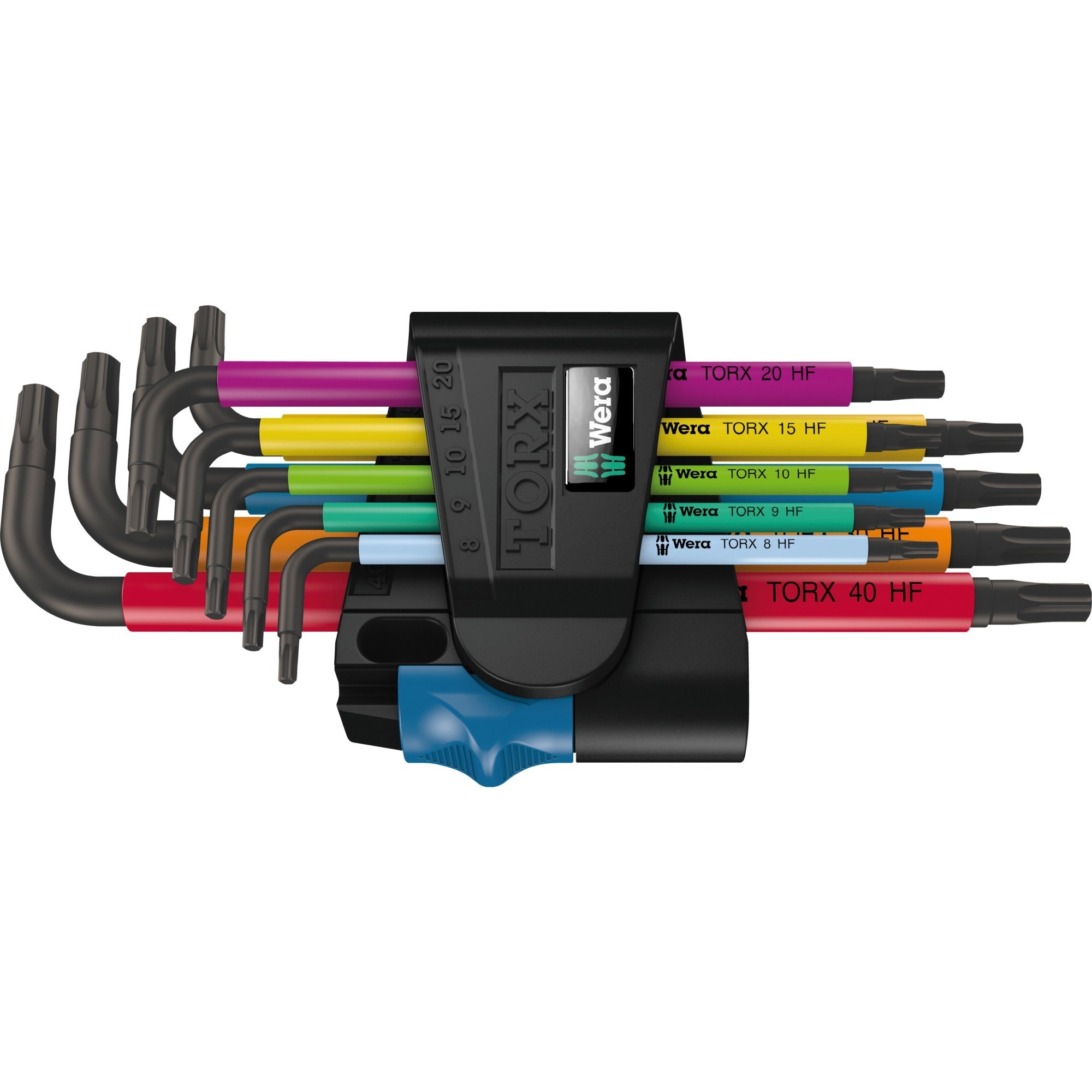 Wera Inbussleutelset TORX 967 9 TX Multicolour HF 1