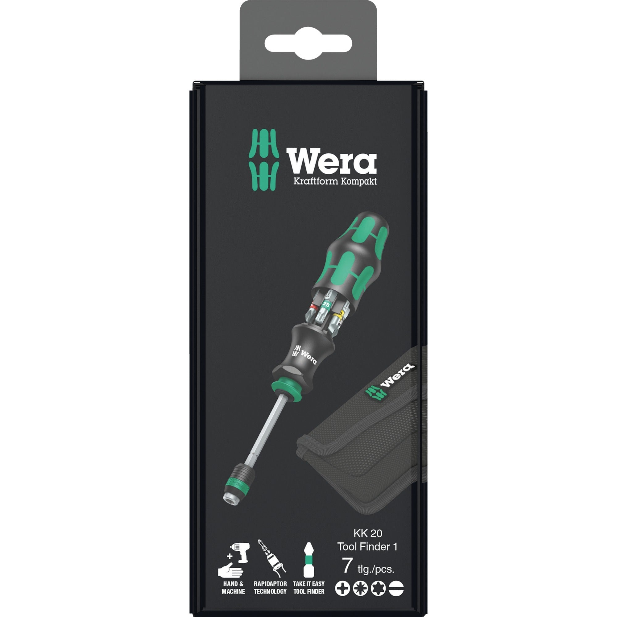 Wera Kraftform Kompakt 20 Tool Finder 1