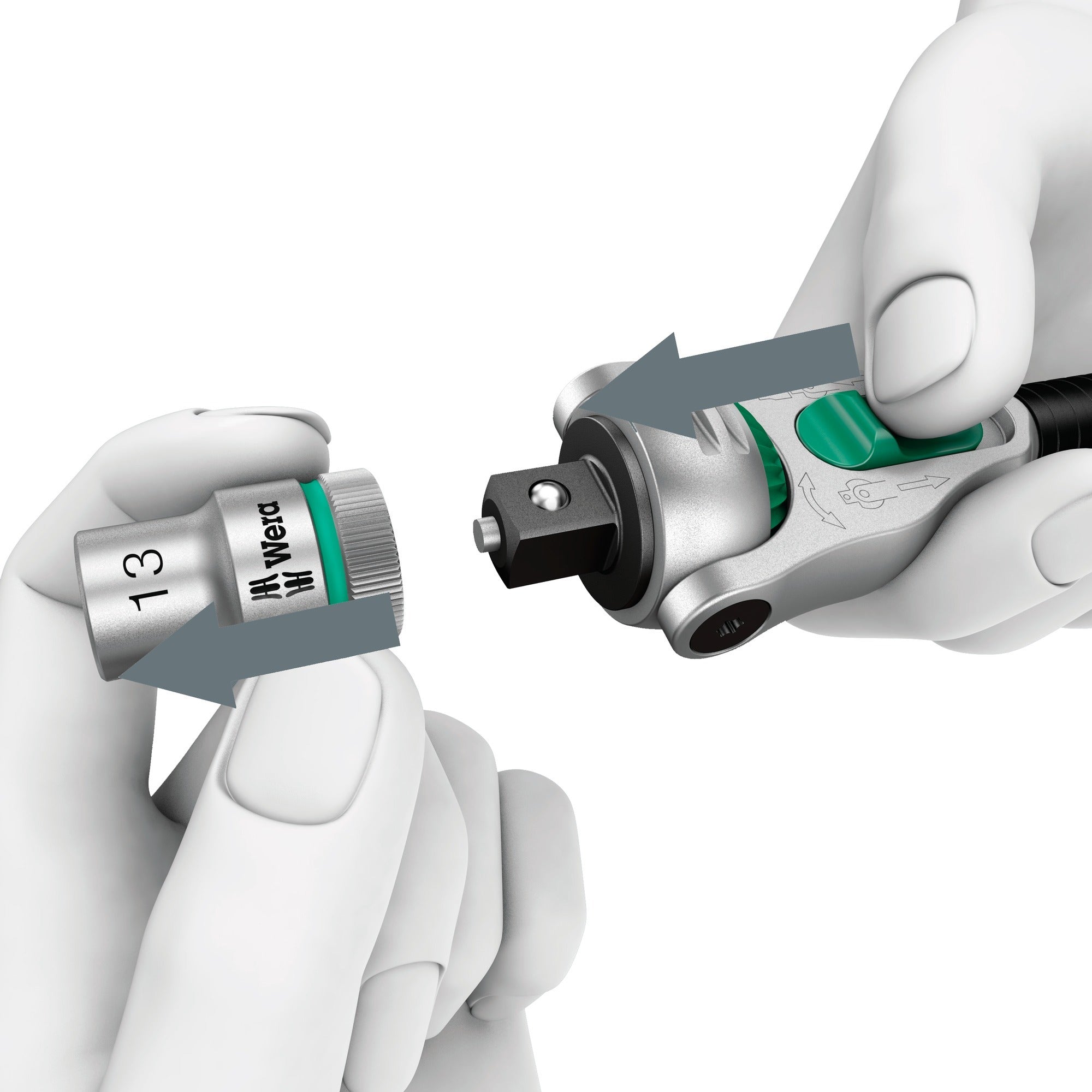 Wera Zyklop Speed-Knarrens.8100 SB2 3 8