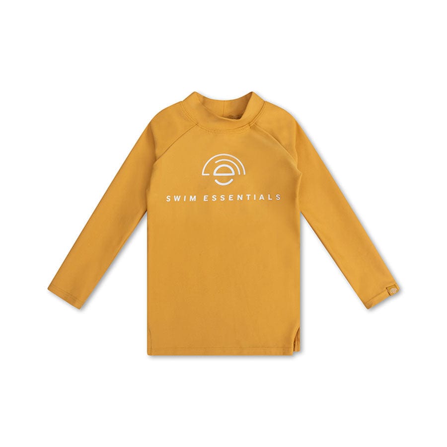 Zuivere tonen | geel uv zwemshirt met lange mouwen