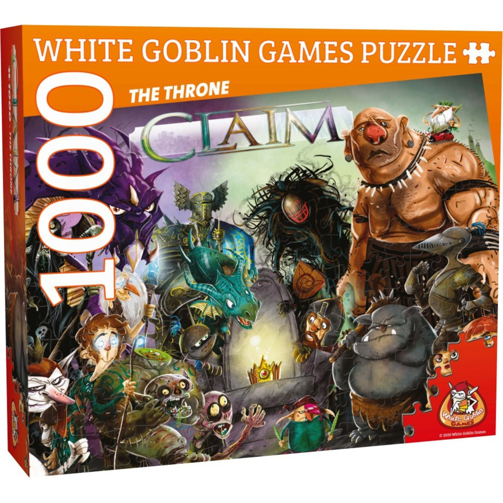 White Goblin Games Claim Puzzel: De Troon