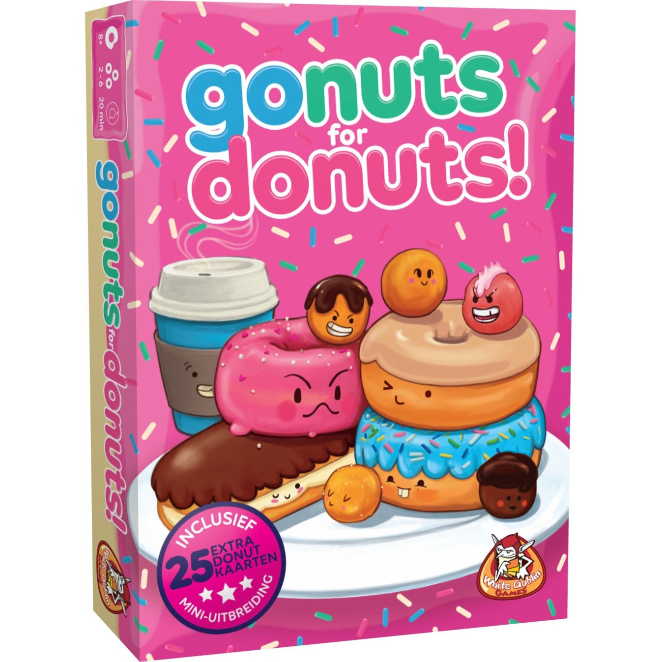 White Goblin Games Ga helemaal los op donuts