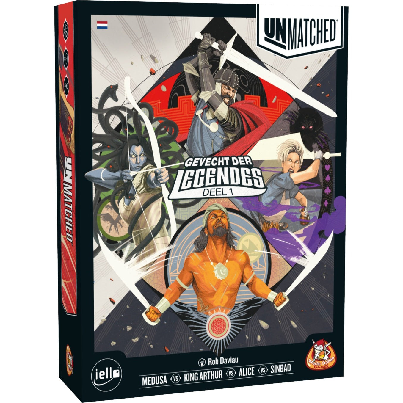 White Goblin Games Ongeëvenaard: Gevecht der Legendes