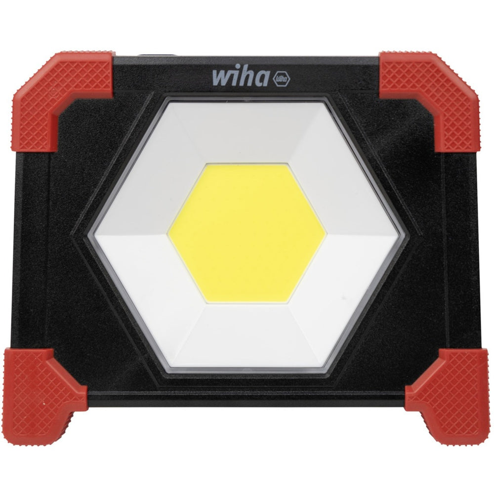 Wiha accubouwlamp 30w (zwart rood, 750-3.000 lm)