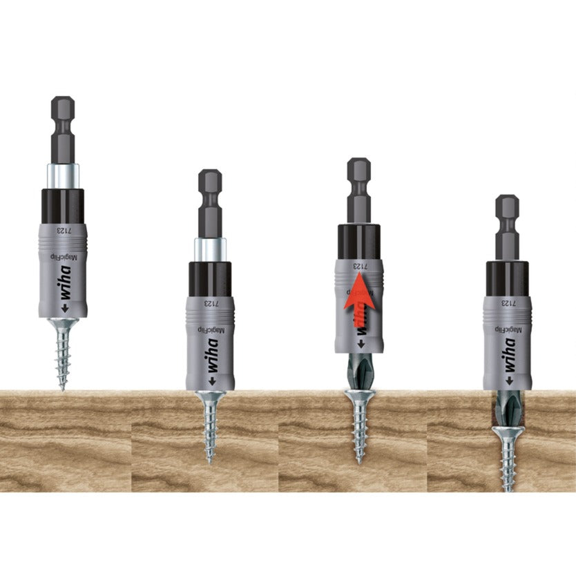 Wiha Wiha Bithouder MagicFlip magnetisch 1 4