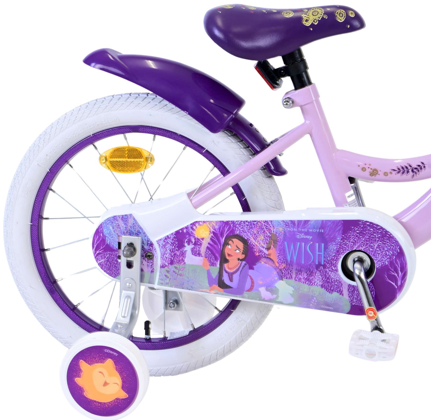 Wunsch disney wish 16 inch fiets lila 31652